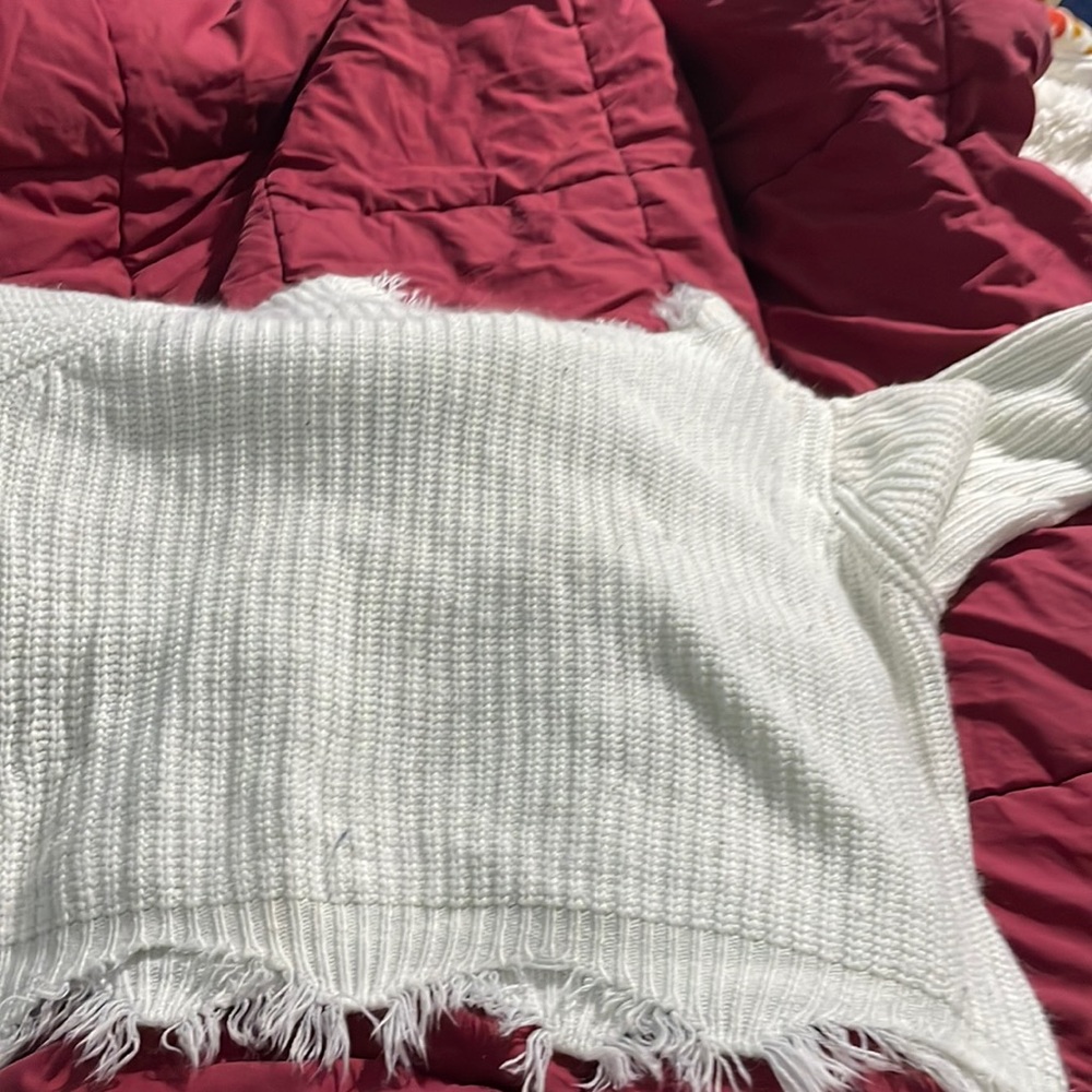 Long sleeve knitted shirt